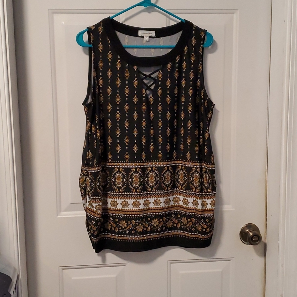 Faith and joy maternity shirt